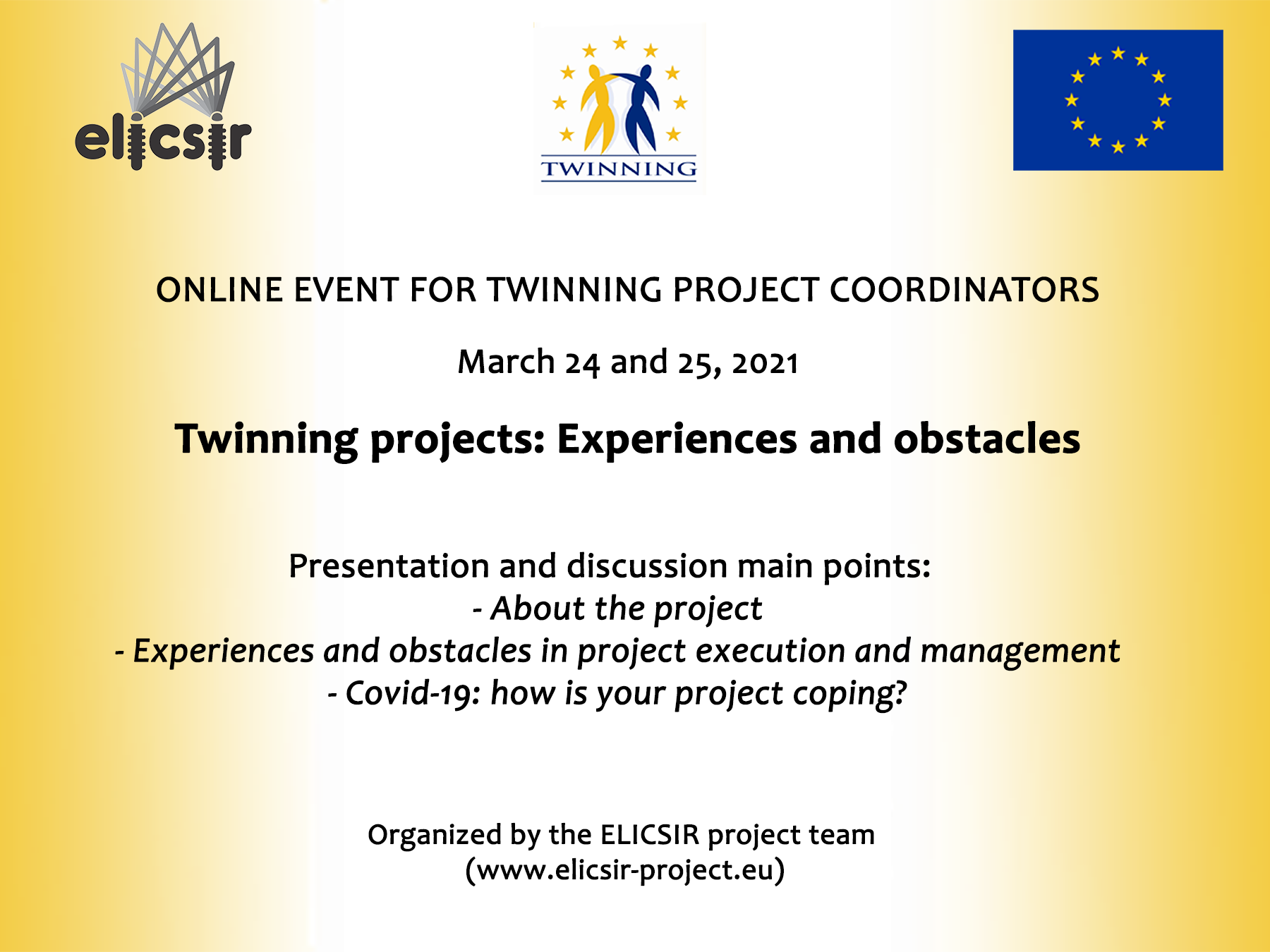 You are currently viewing Twinning Project Days