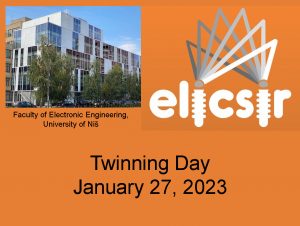 Twinning Day – project Elicsir